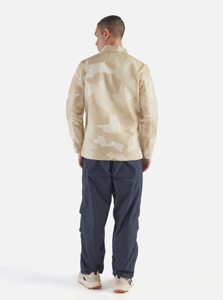Universal Works Bakers Jacket in Sand Swedish Camo