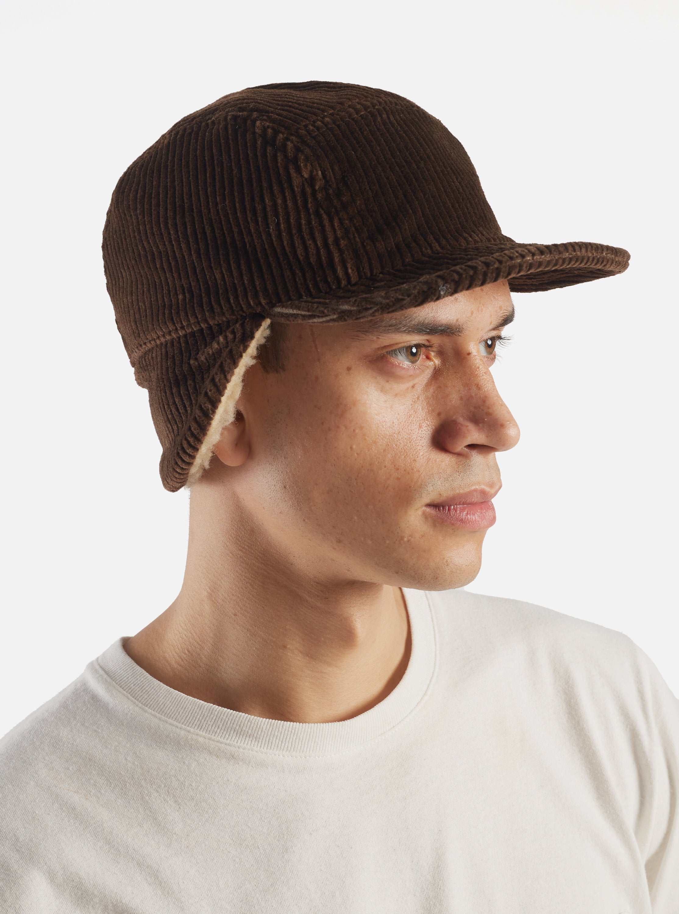 cableami® 5w Cap in Brown Corduroy