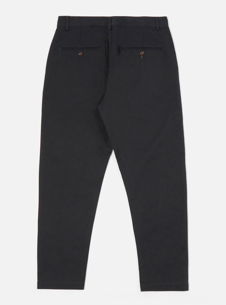 Universal Works Military Chino in Black Twill