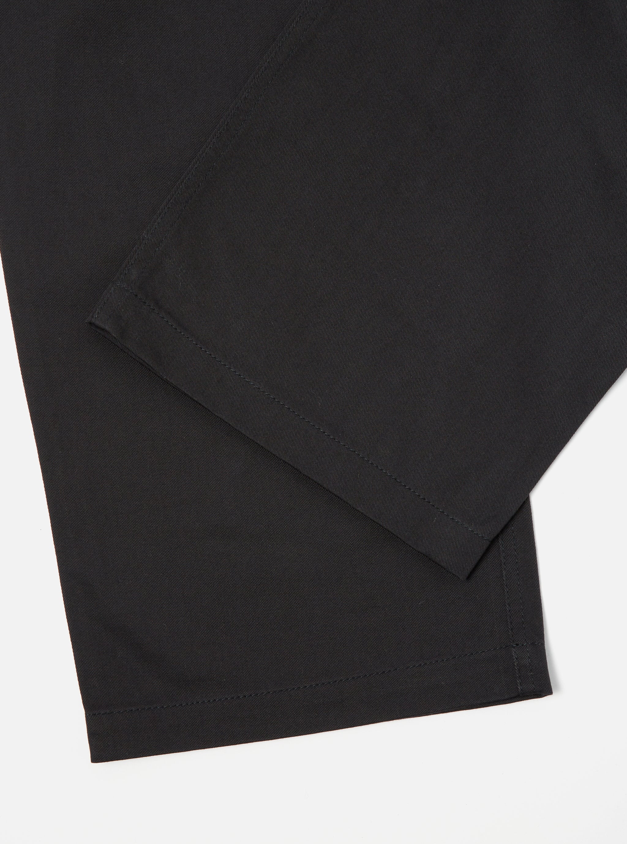 Universal Works Fatigue Pant in Black Twill