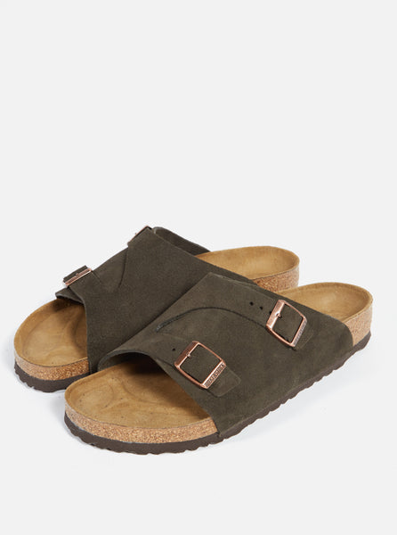 Birkenstock Z rich in Mocha Suede