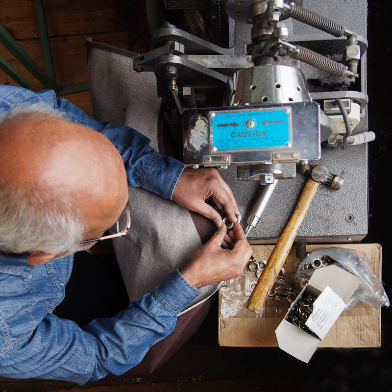 Working With | A Visit to our Denim Maker