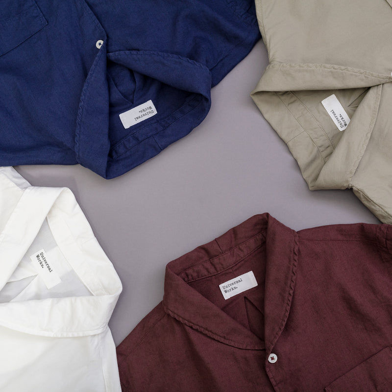 Product Feature: 'Shawl Collar Shirt.'