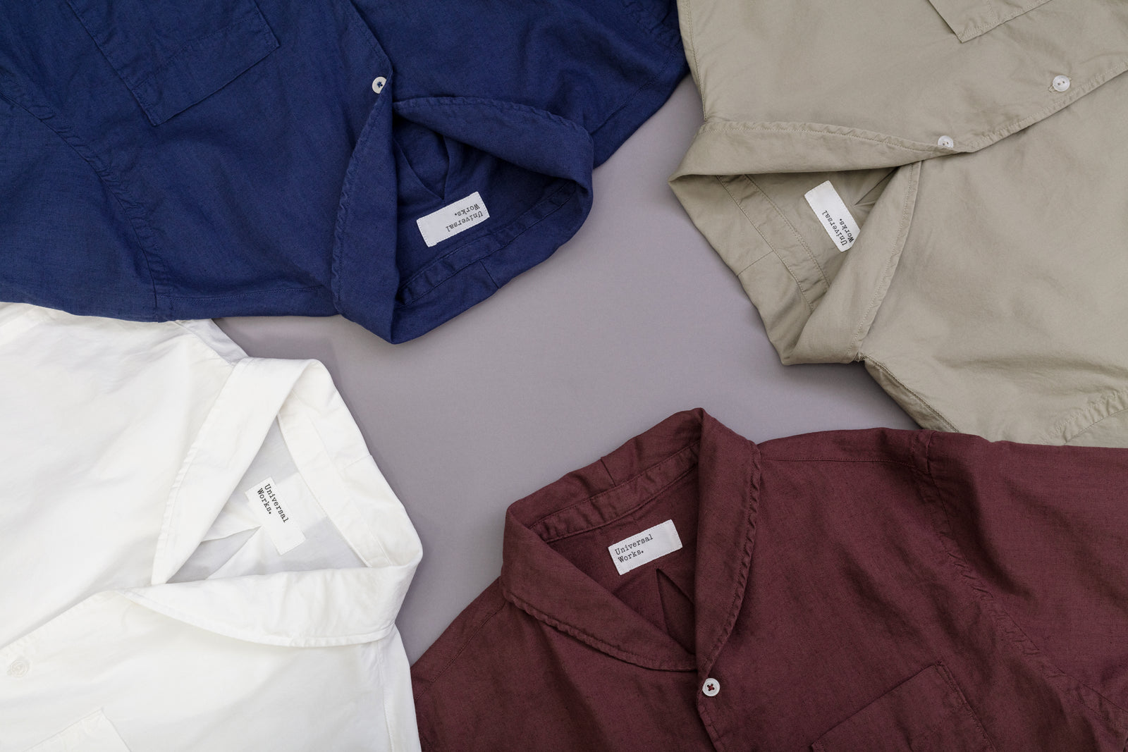 Product Feature: 'Shawl Collar Shirt.'