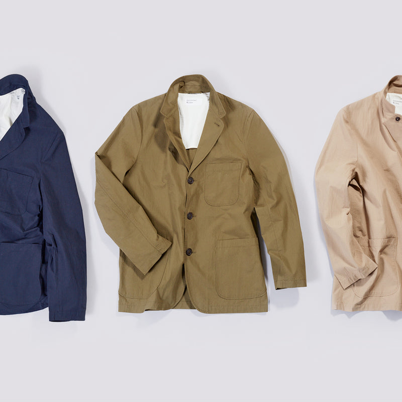 Product Feature: Three Button Jacket.