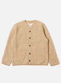 Fawn Wool Fleece Cardigan