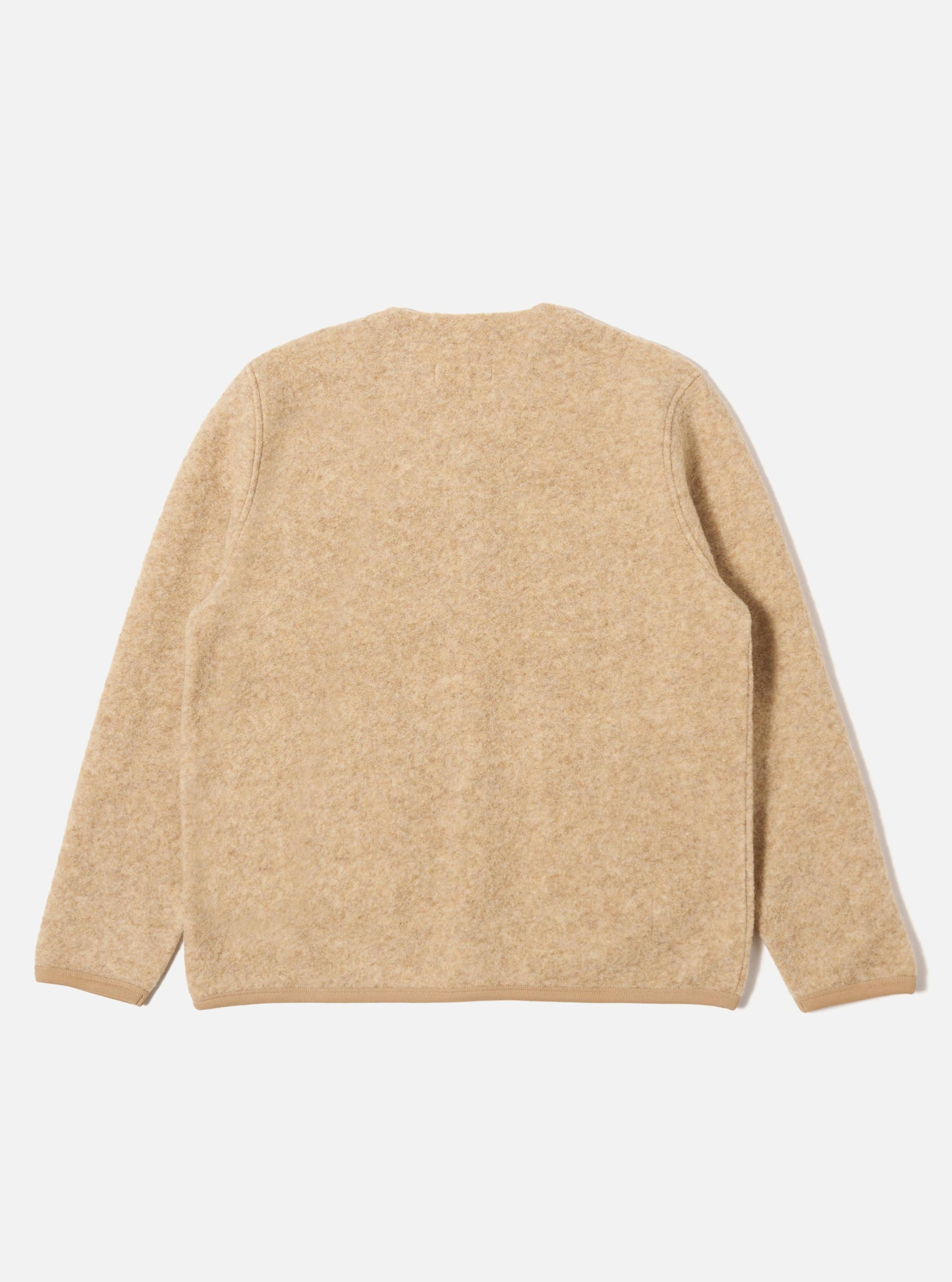 Fawn Wool Fleece Cardigan