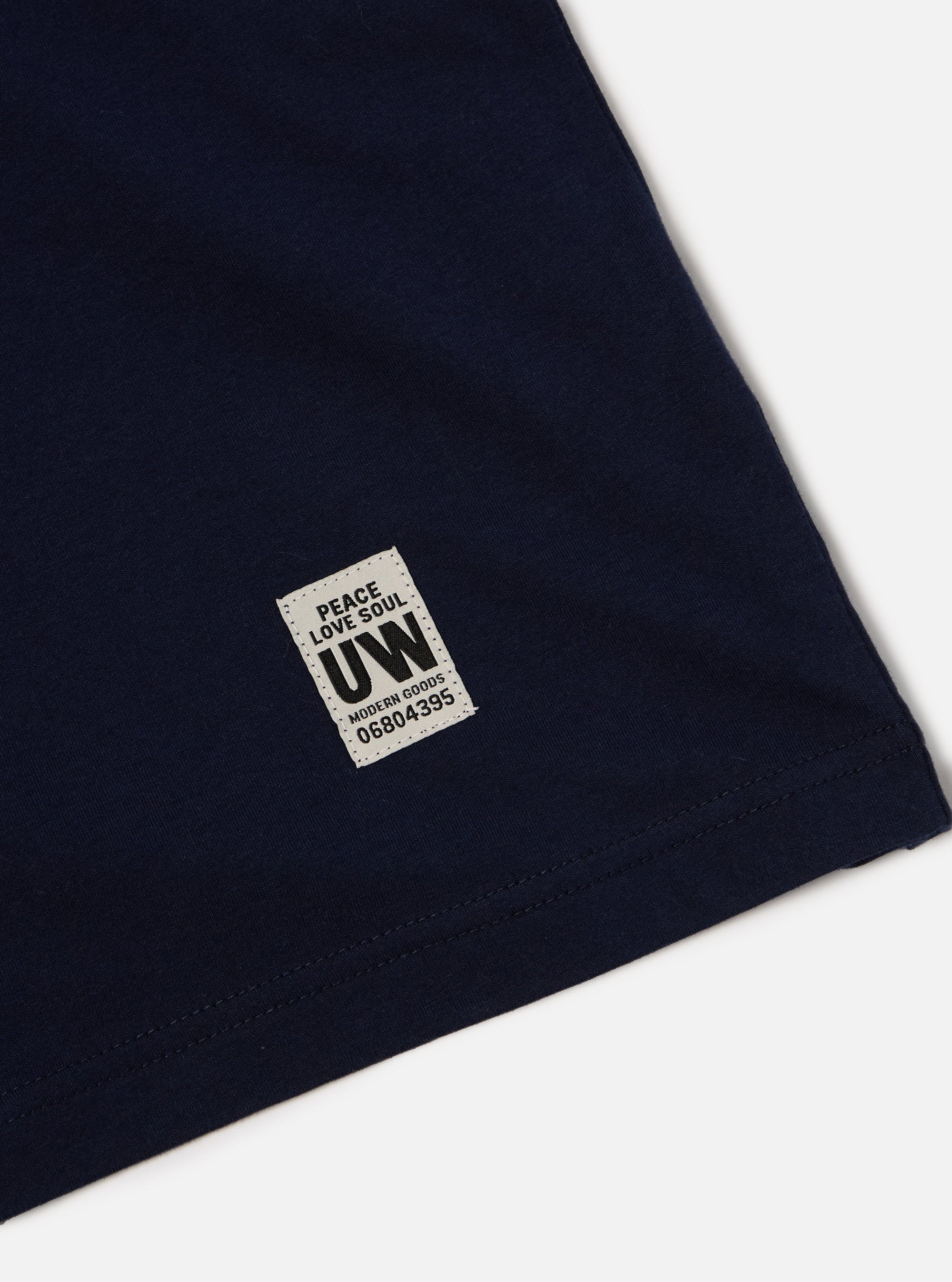 Universal Works Core Tee in Navy Single Jersey