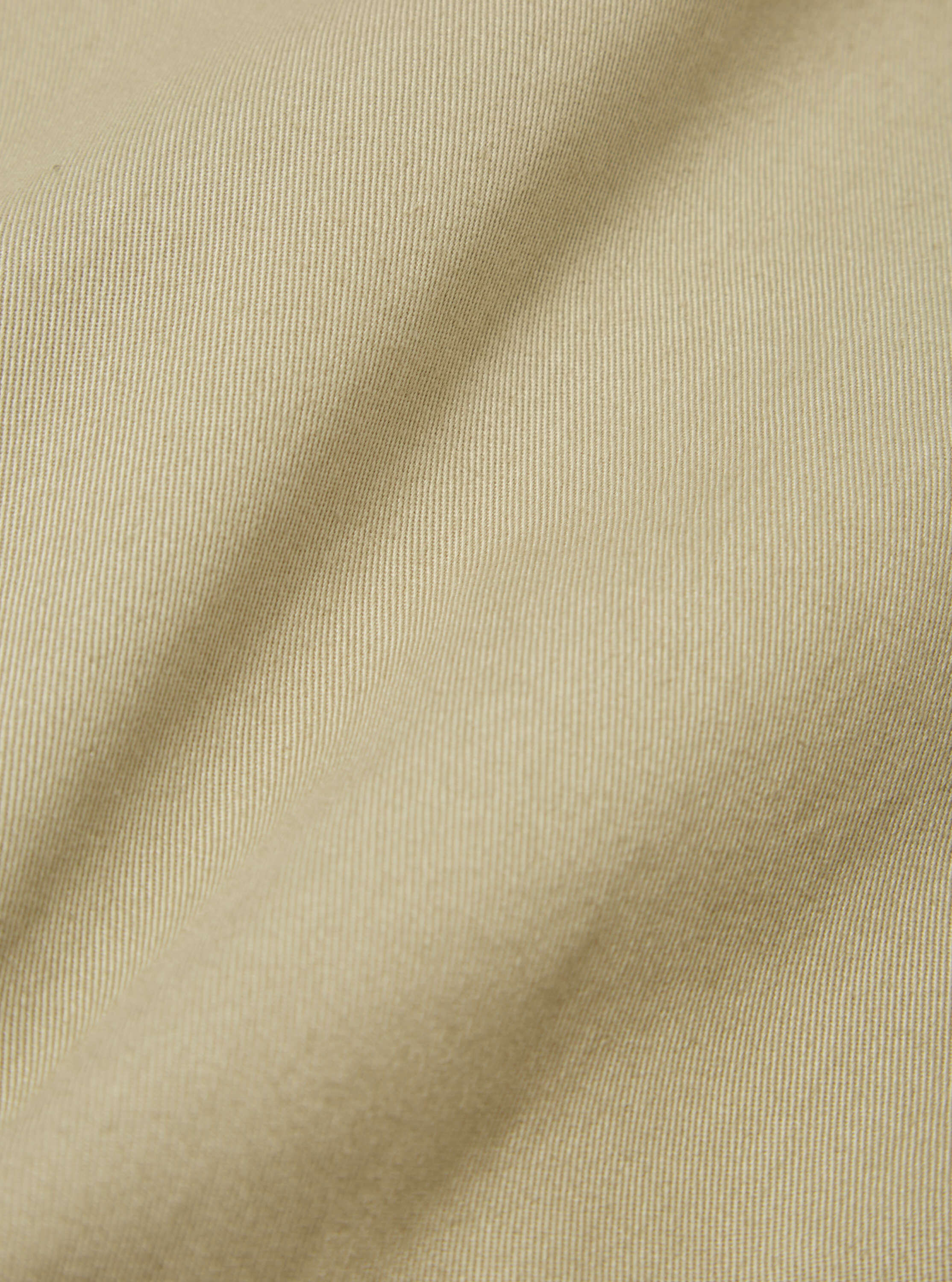 Universal Works Pleated Track Short in Stone Twill
