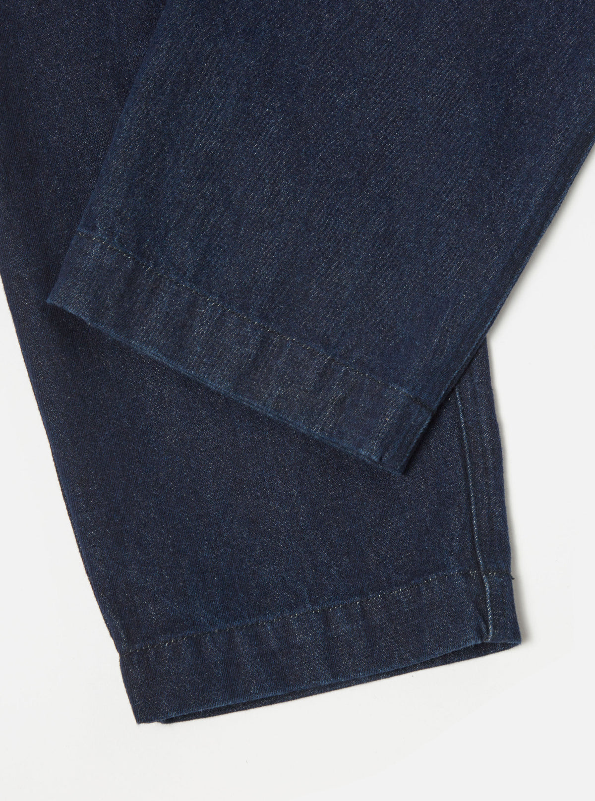 Universal Works Military Chino in 11oz Indigo Denim