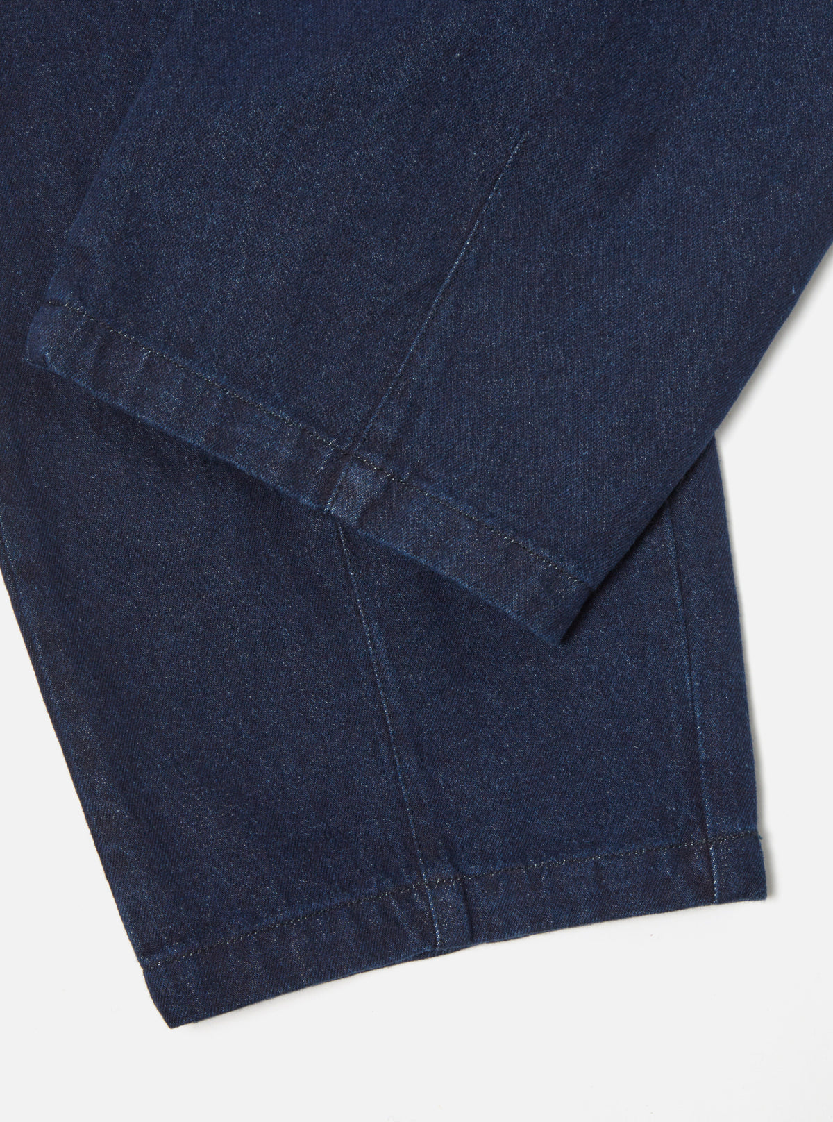 Universal Works Fatigue Pant in 11oz Indigo Denim