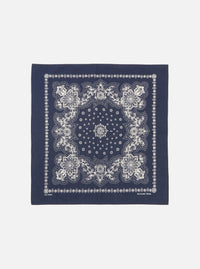 Universal Works Neckerchief in Navy Classic Bandana