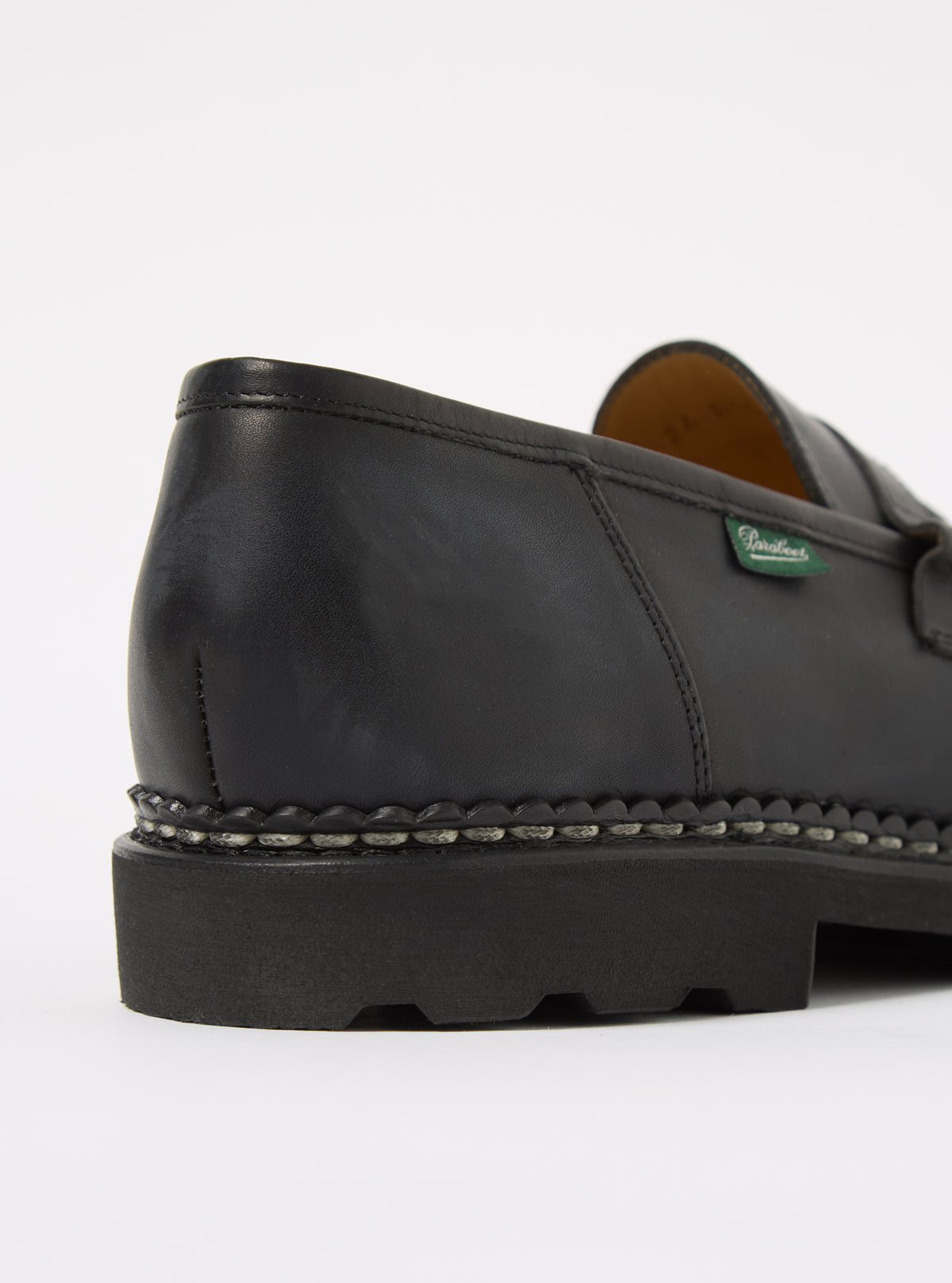 Paraboot Reims Marche in Black Leather