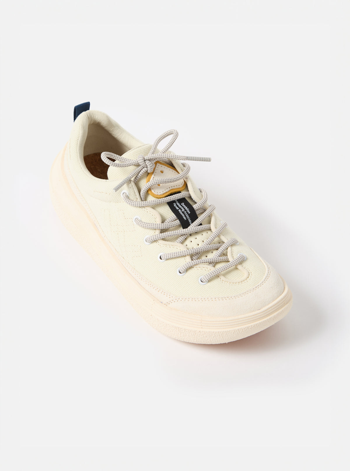 Flower Mountain x Universal Works Fami in Ecru Suede/Cotton Canvas