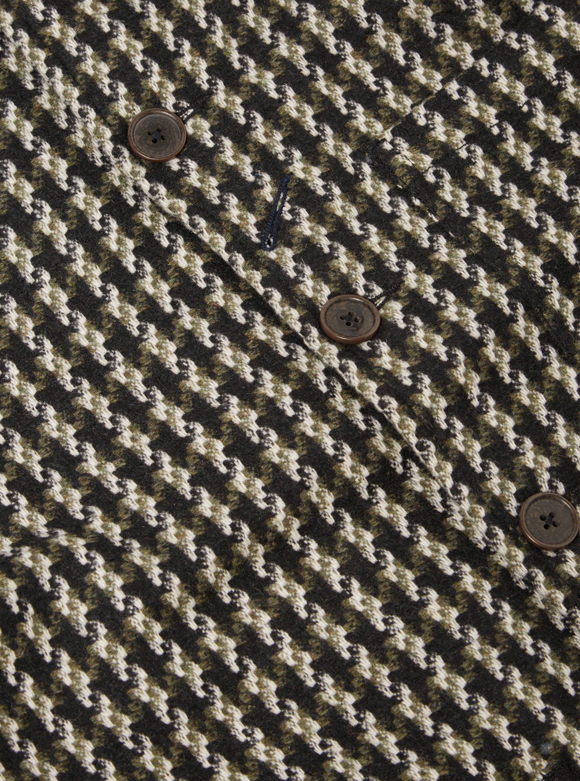 Universal Works Bakers V3 Chore Jacket in Olive Cortina Tweed