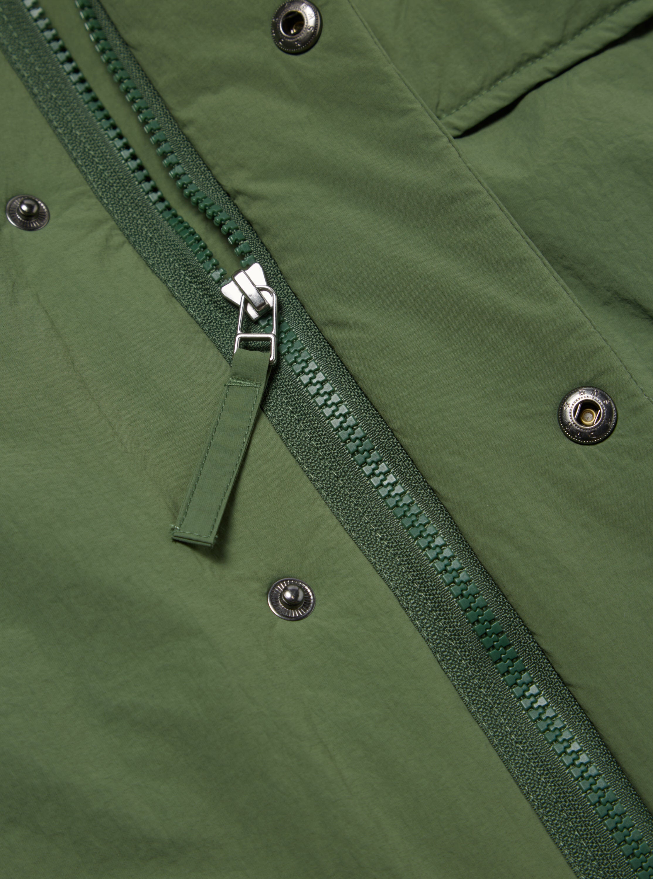 Universal Works Padded Stayout Jacket in Green Recycled Nylon