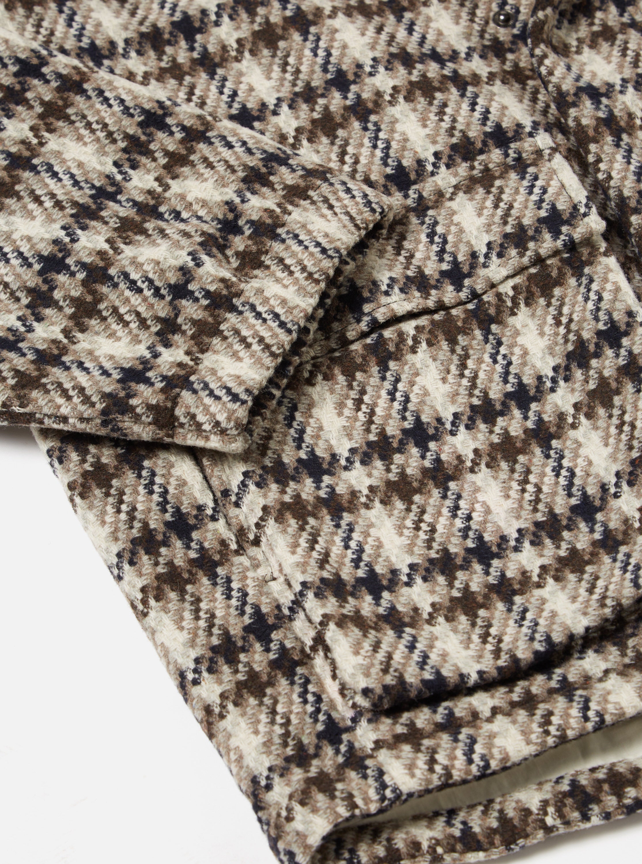 Universal Works Stayout Jacket in Grey Cortina Tweed
