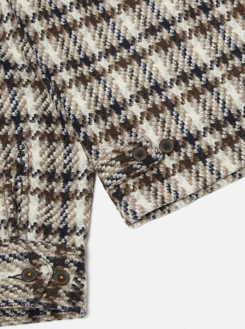 Universal Works Windcheater II in Grey Cortina Tweed