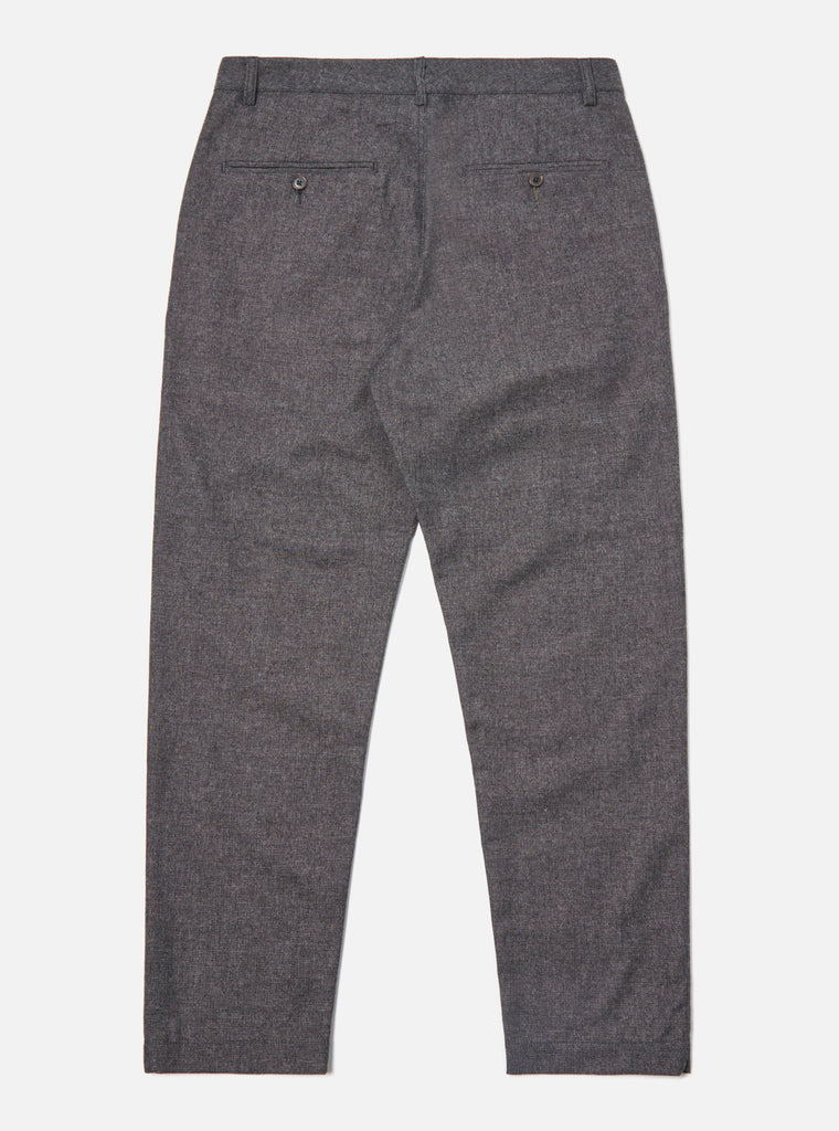 Universal Works Military Chino in Grey Upcycled Italian Tweed
