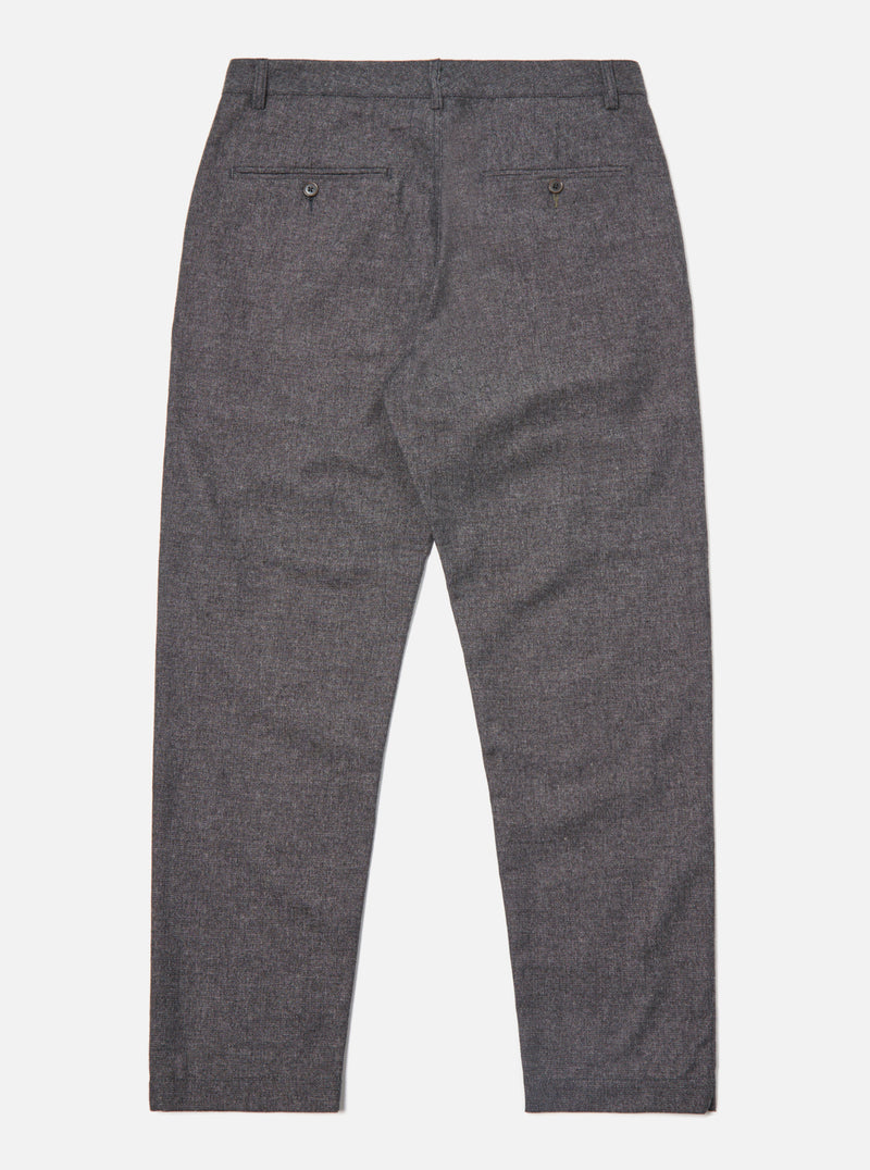 Universal Works Military Chino in Grey Upcycled Italian Tweed