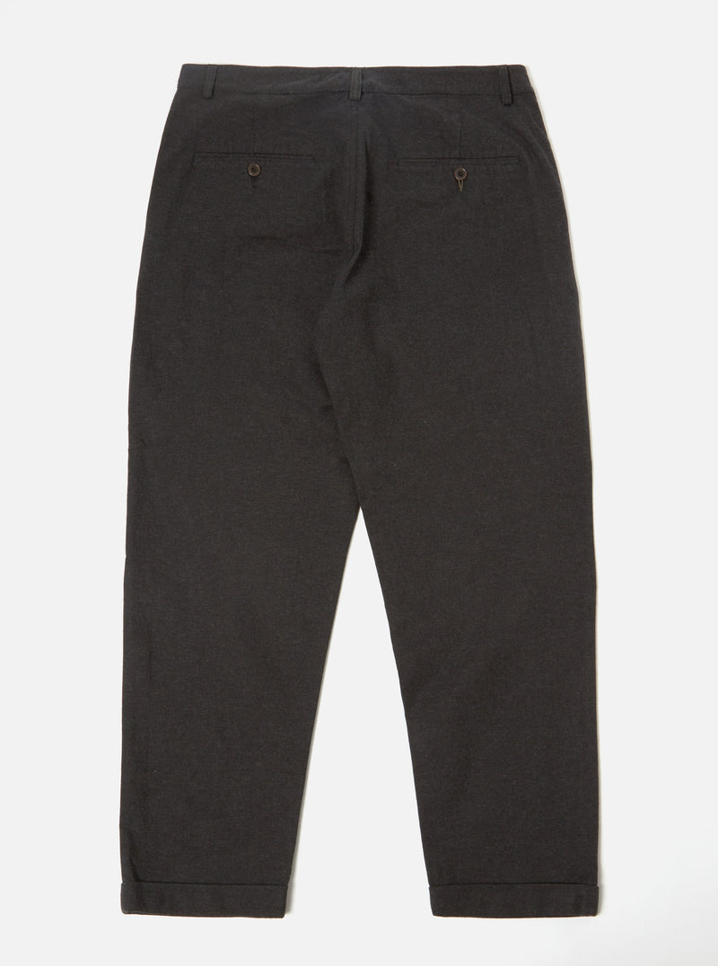 Universal Works RB Chino in Charcoal Carbon Cotton