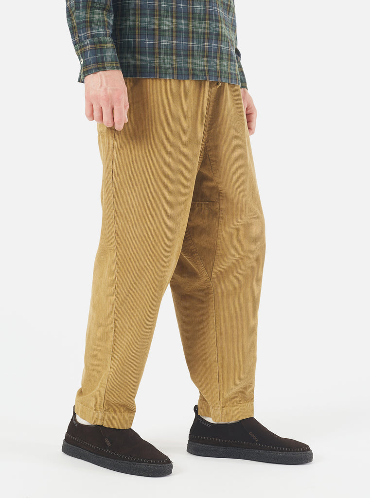 Universal Works Braga Pant in Sand Corduroy