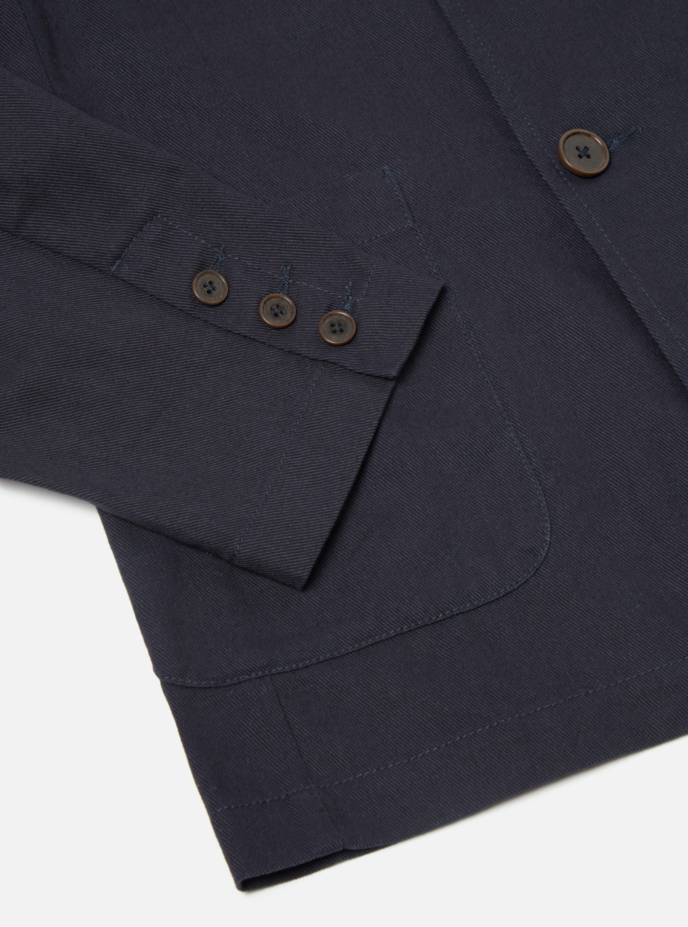 Universal Works Manor Jacket in Navy Winter Twill