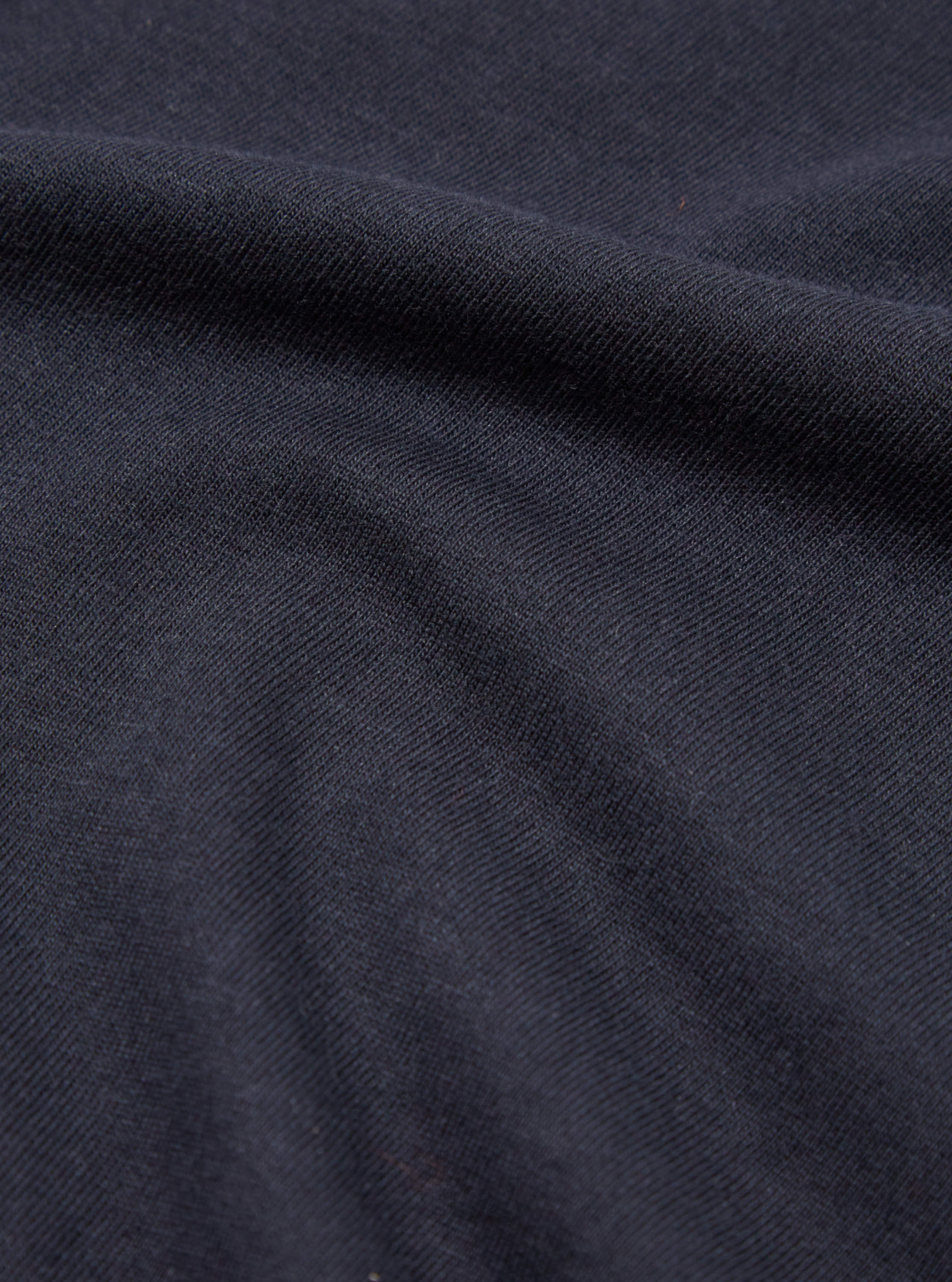 Universal Works Mystery Train Print Tee in Navy Single Jersey