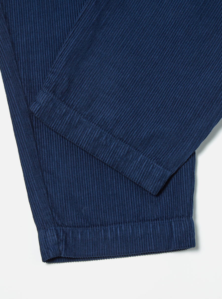 Universal Works Braga Pant in Indigo Corduroy