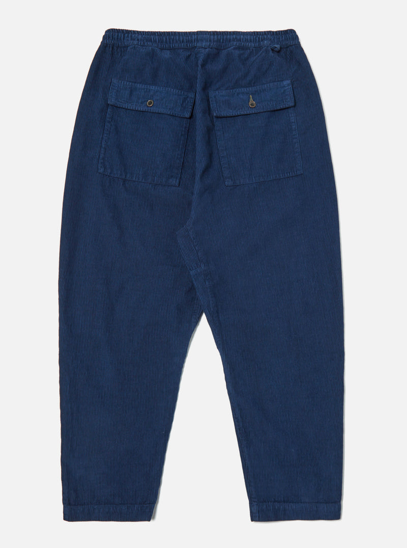 Universal Works Braga Pant in Indigo Corduroy