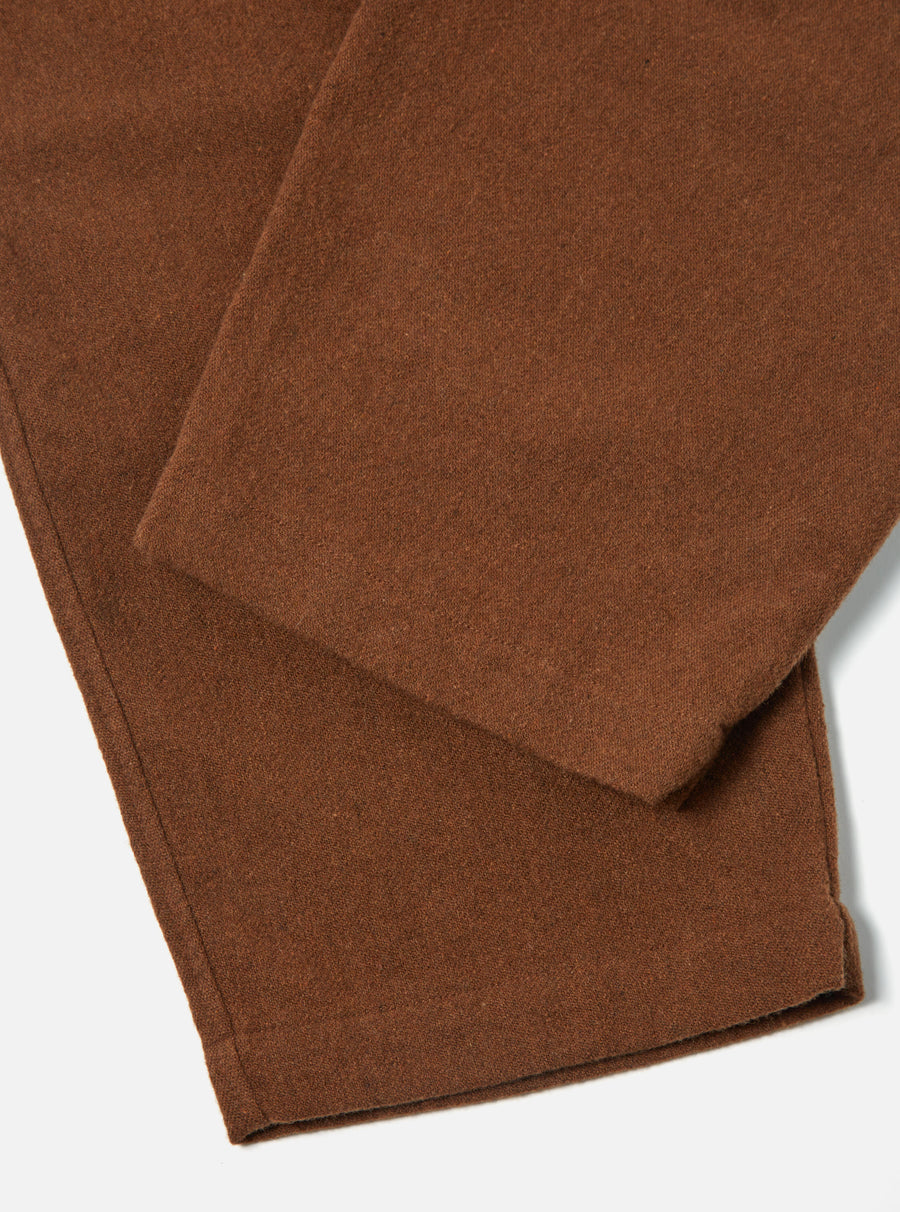 Universal Works Oxford Pant in Cumin Recycled Soft Wool