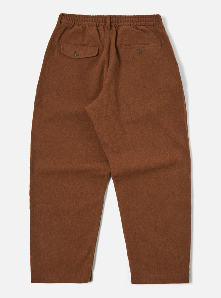 Universal Works Oxford Pant in Cumin Recycled Soft Wool