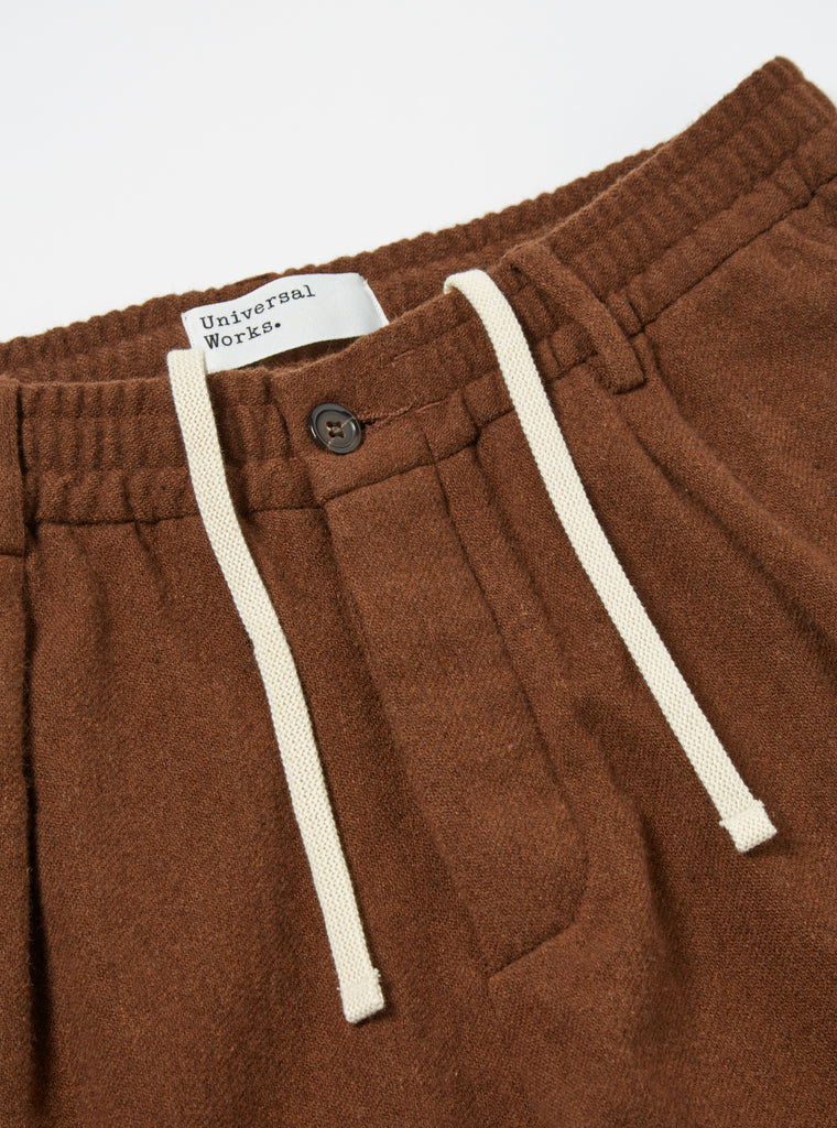 Universal Works Oxford Pant in Cumin Recycled Soft Wool