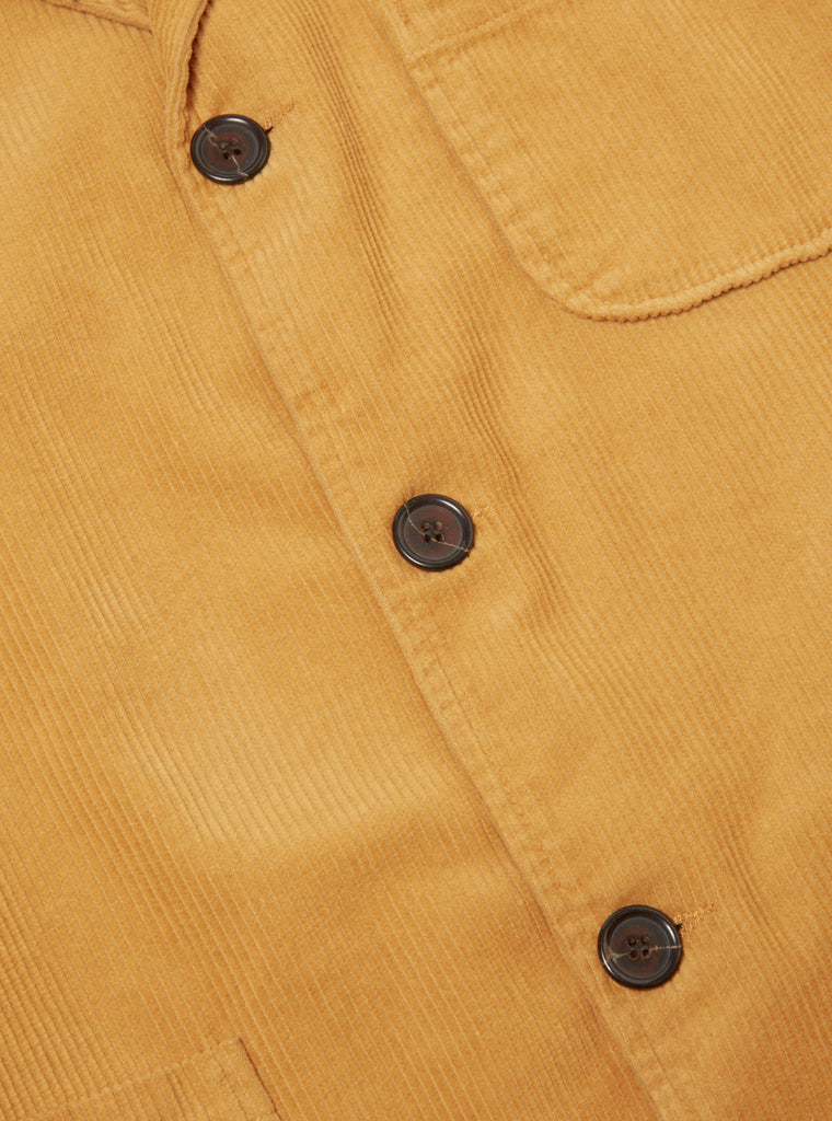 Universal Works Three Button Jacket in Corn Cord