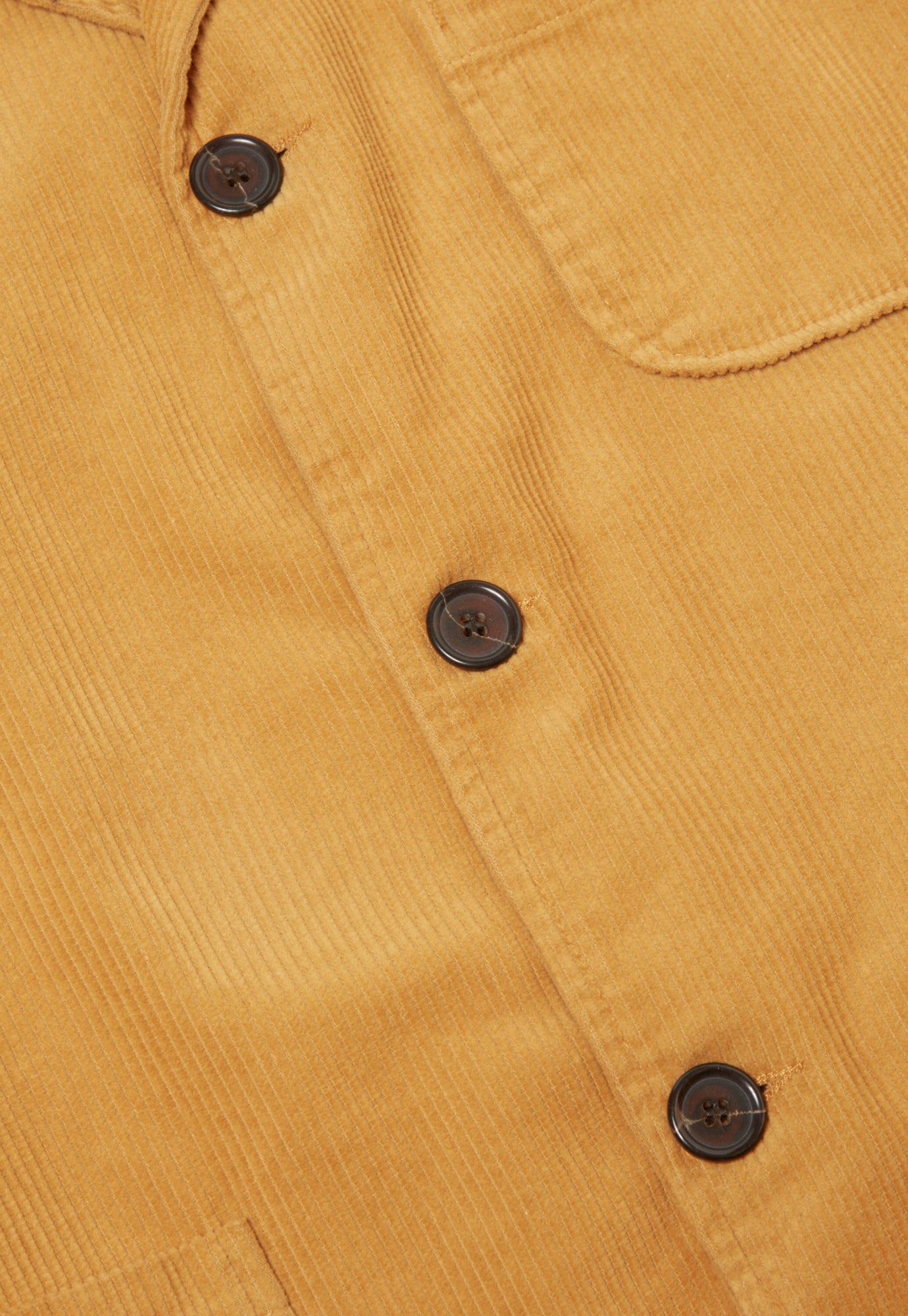 Universal Works Three Button Jacket in Corn Cord