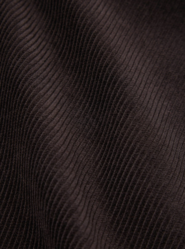 Universal Works Three Button Jacket in Licorice Cord