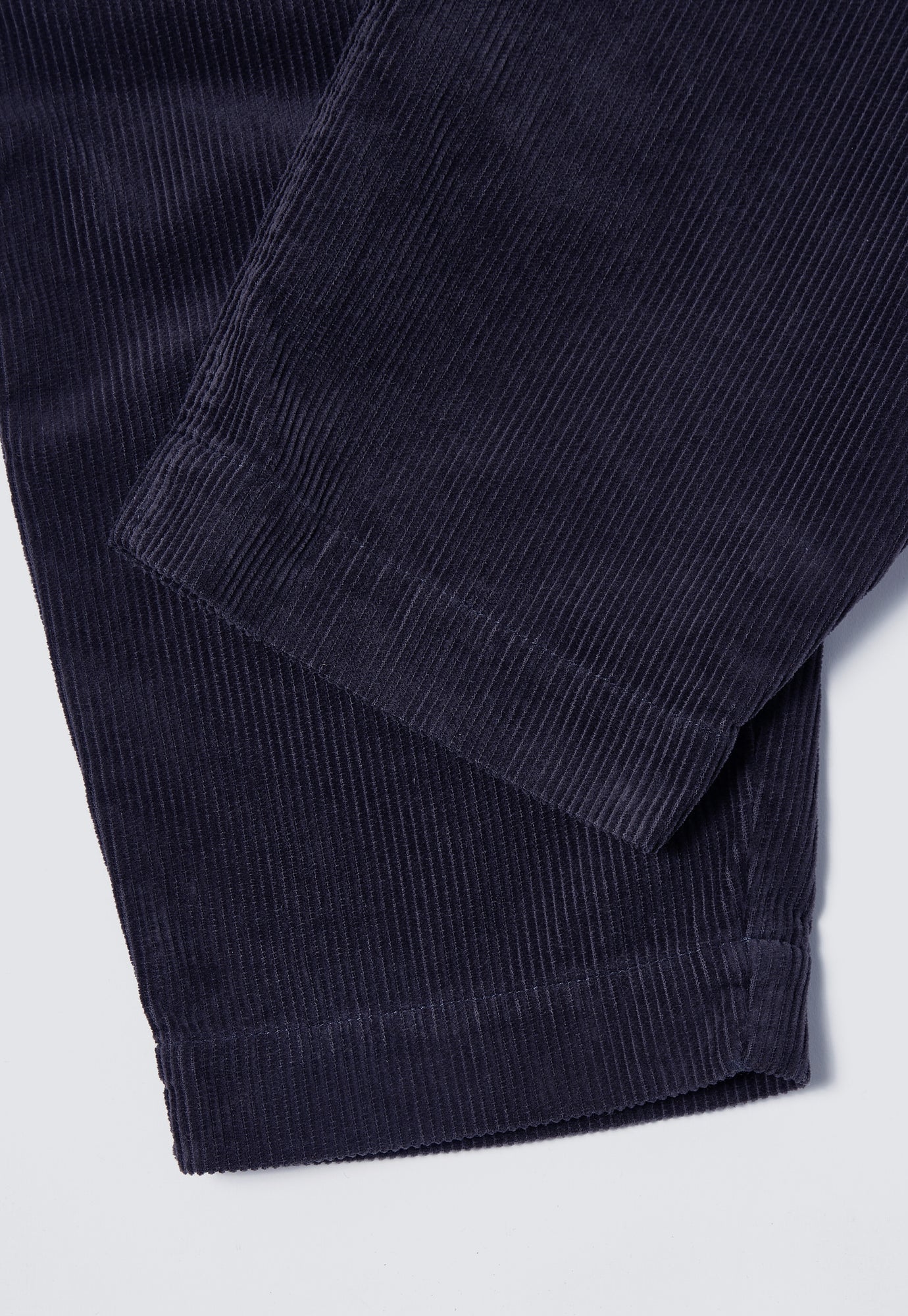 Universal Works Pleated Track Pant in Navy Cord