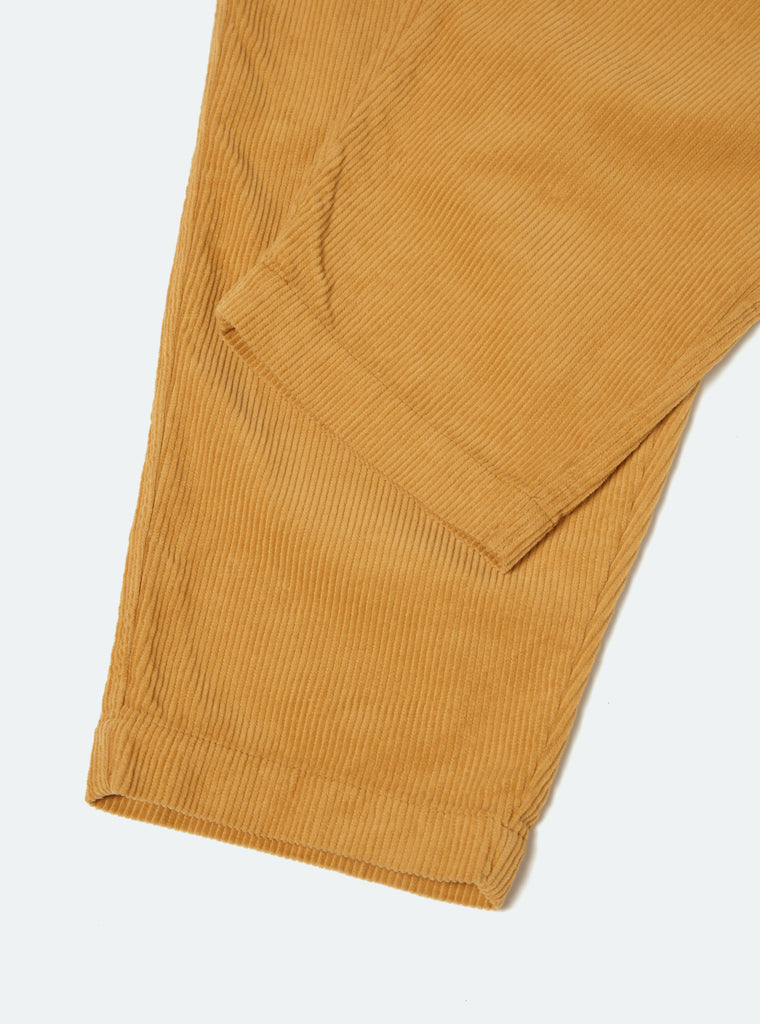 Universal Works Pleated Track Pant in Corn Cord