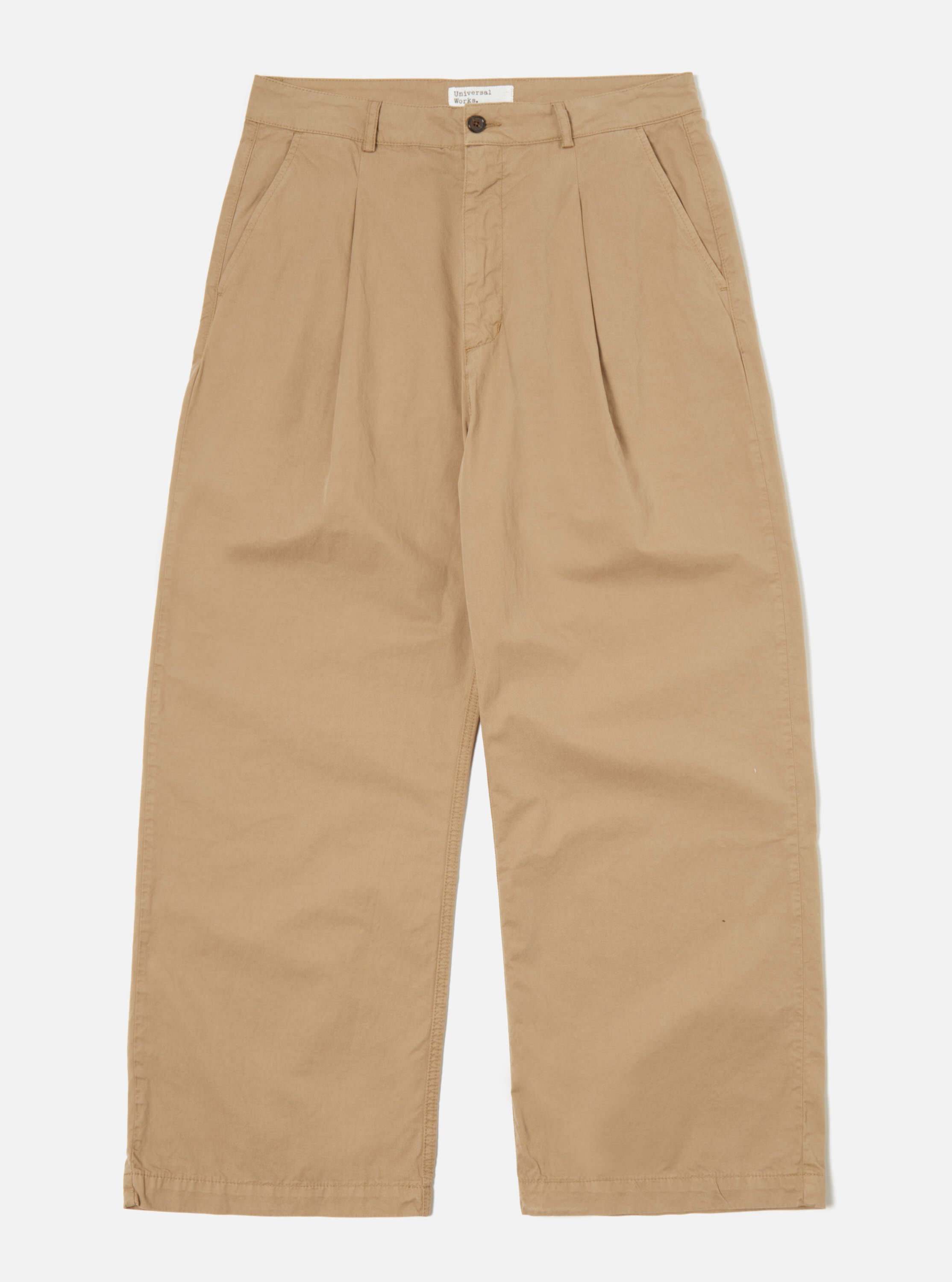 Universal Works Sailor Pant in Sand Organic Utility Cotton