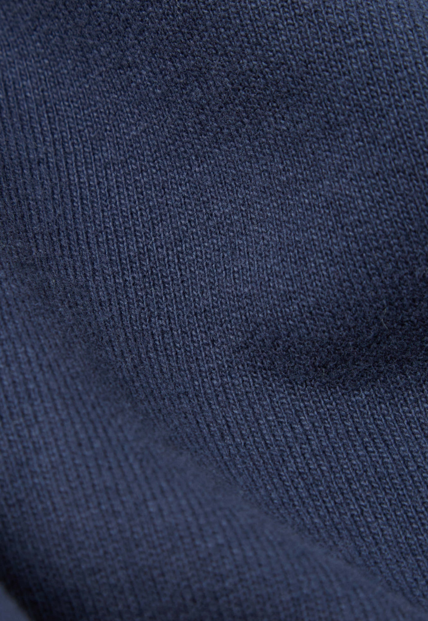 Universal Works Classic Crew Sweatshirt in Navy Dry Handle Brushback