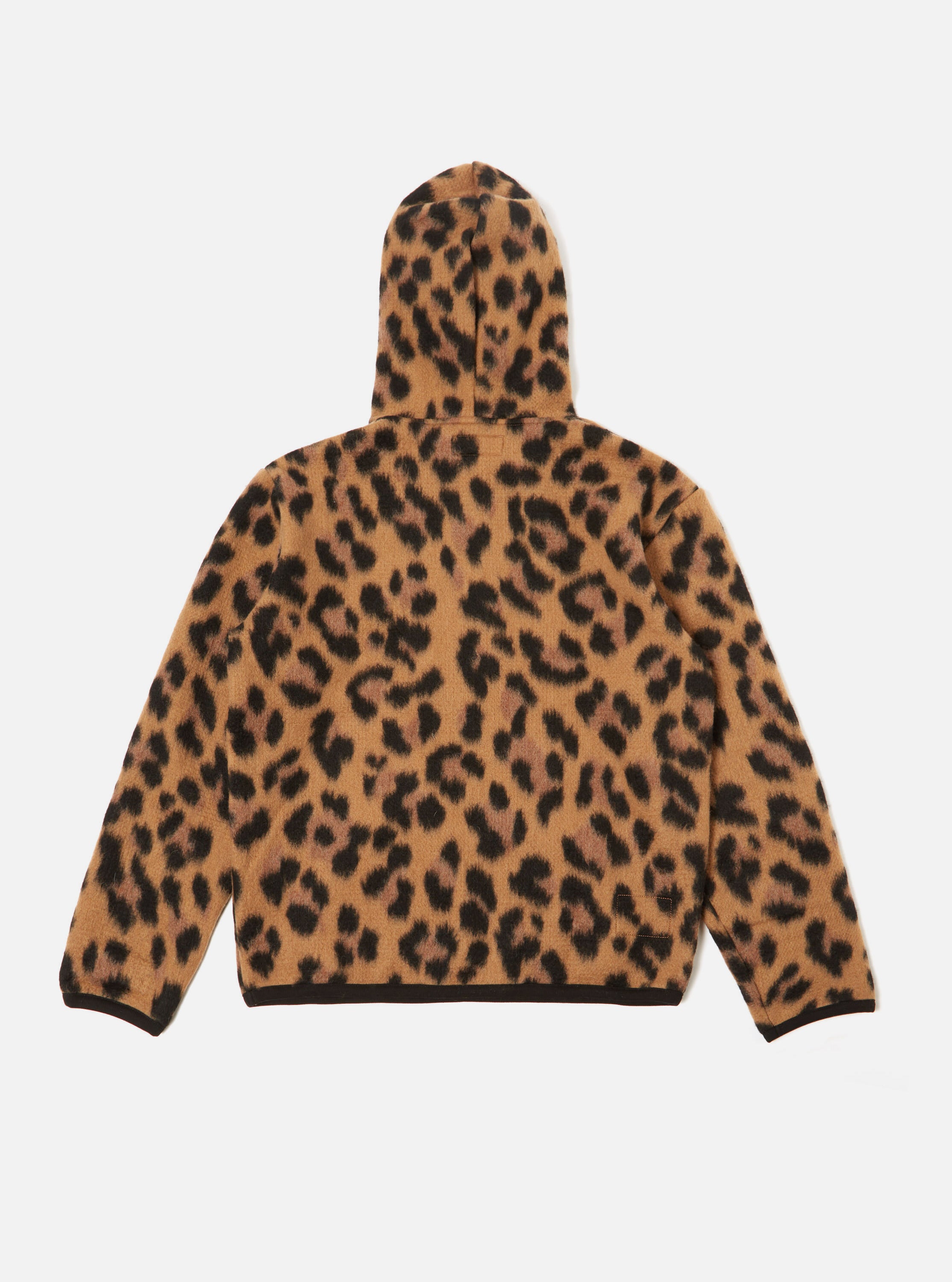 Universal Works Beach Hoodie in Cumin Montenero Fleece
