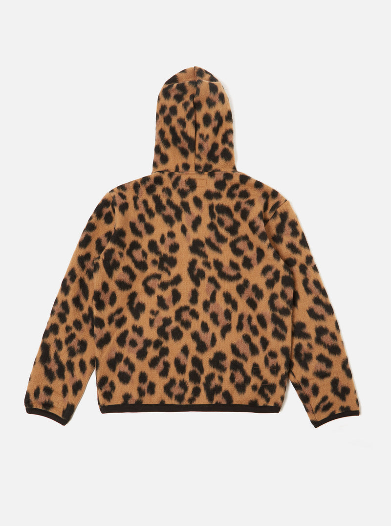 Universal Works Beach Hoodie in Cumin Montenero Fleece