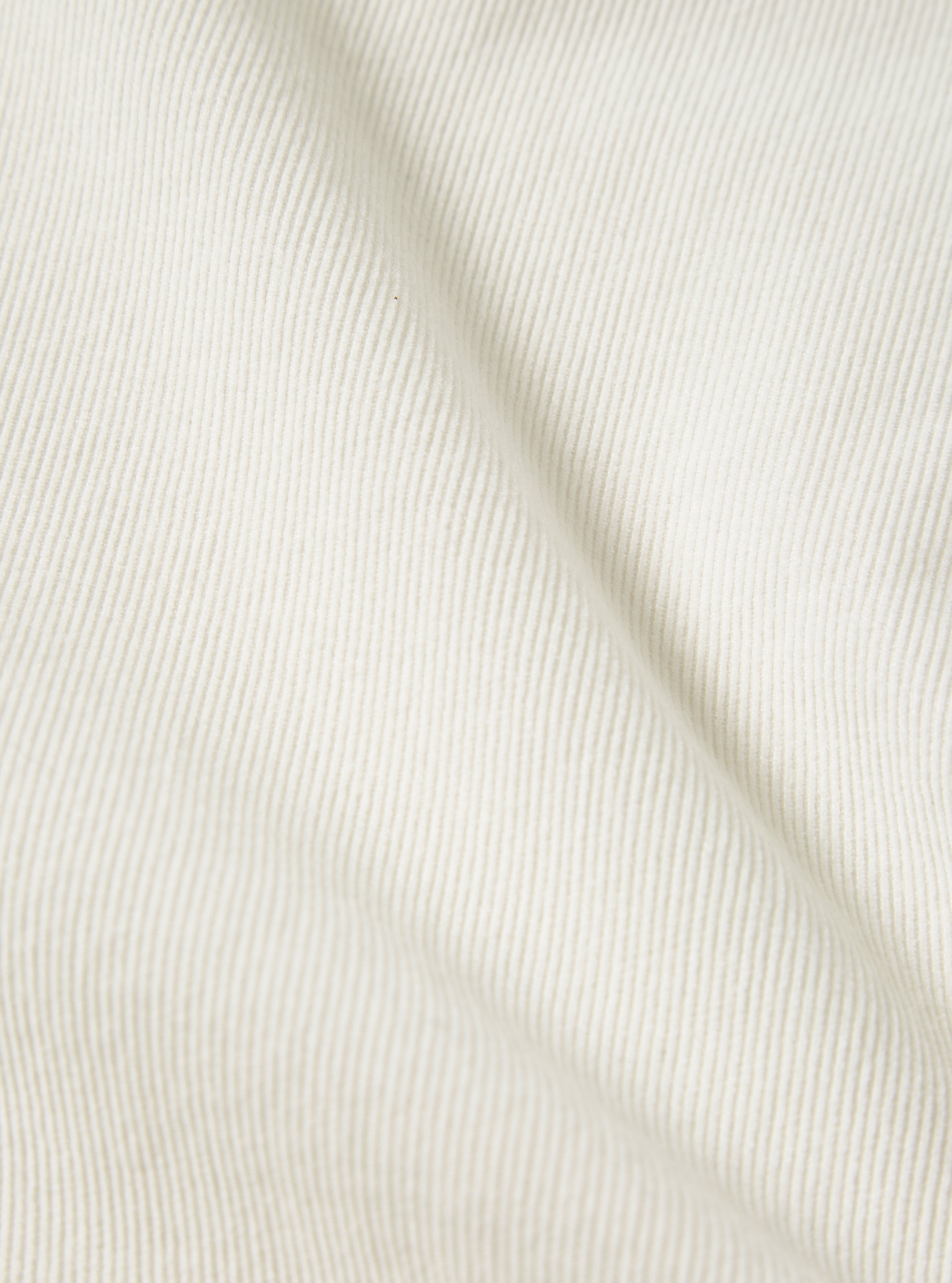 Universal Works Pullover L/S Shirt in Ecru Super Fine Cord