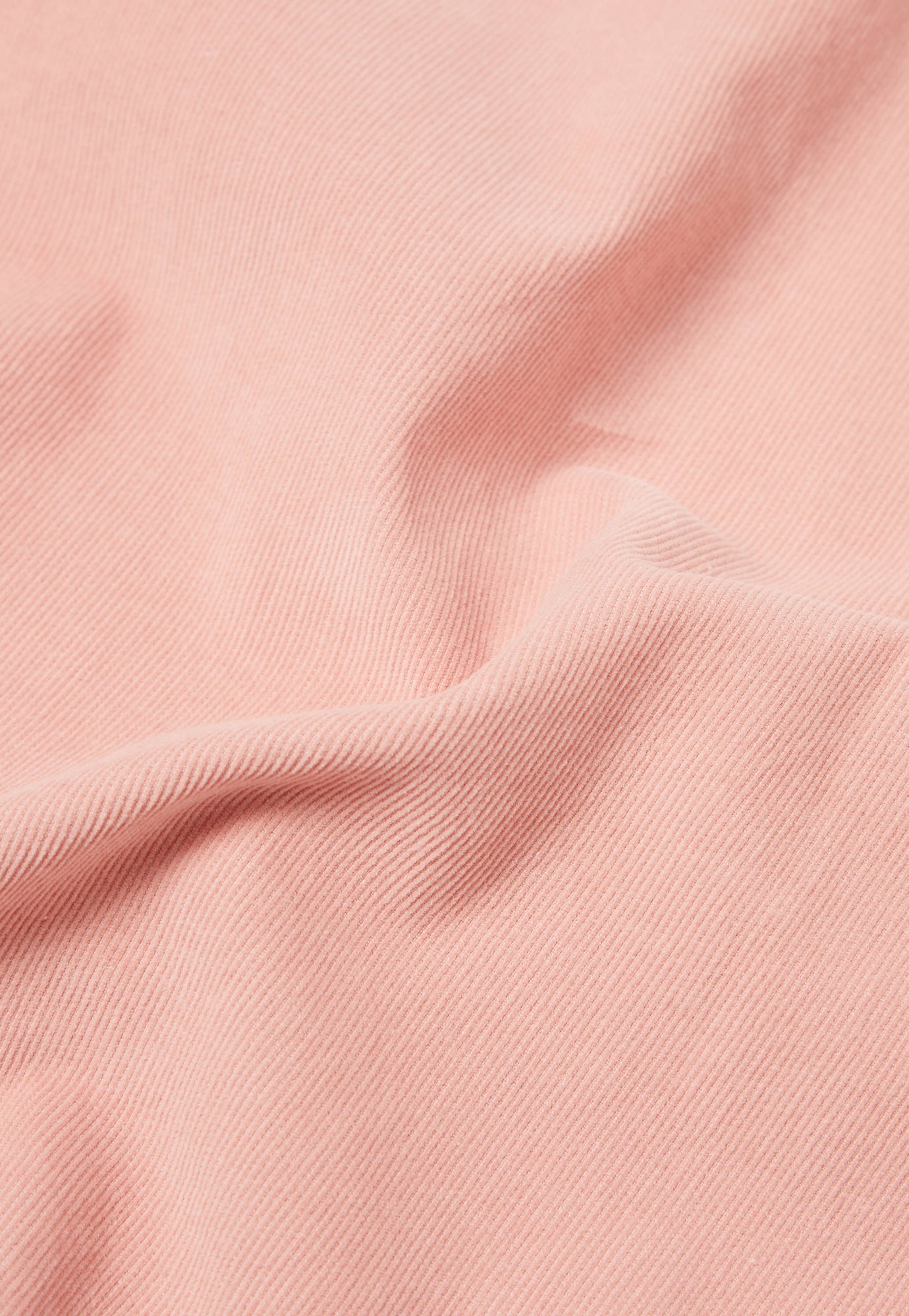 Universal Works Pullover L/S Shirt in Pink Super Fine Cord