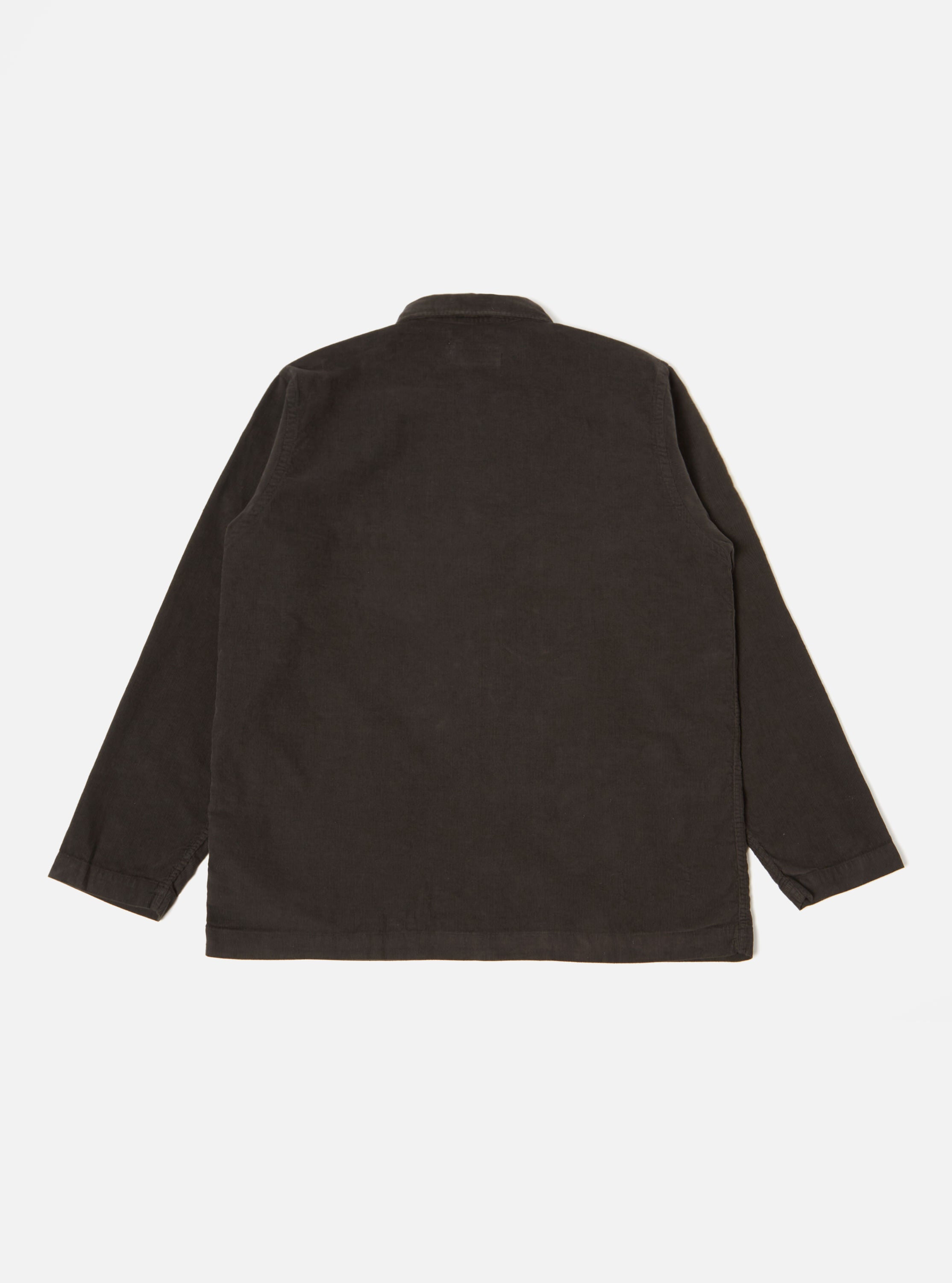 Universal Works Bakers Overshirt in Licorice Fine Cord