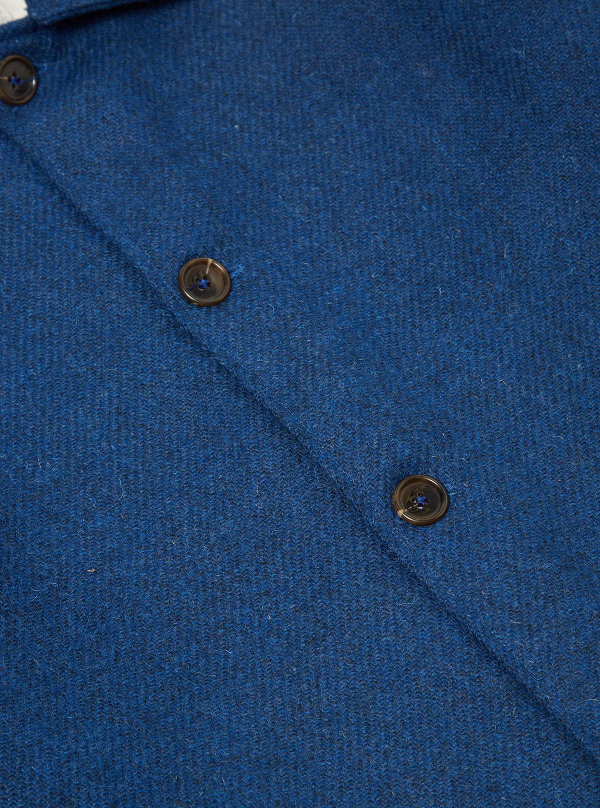 Universal Works Easy Jacket in Indigo Harris Tweed