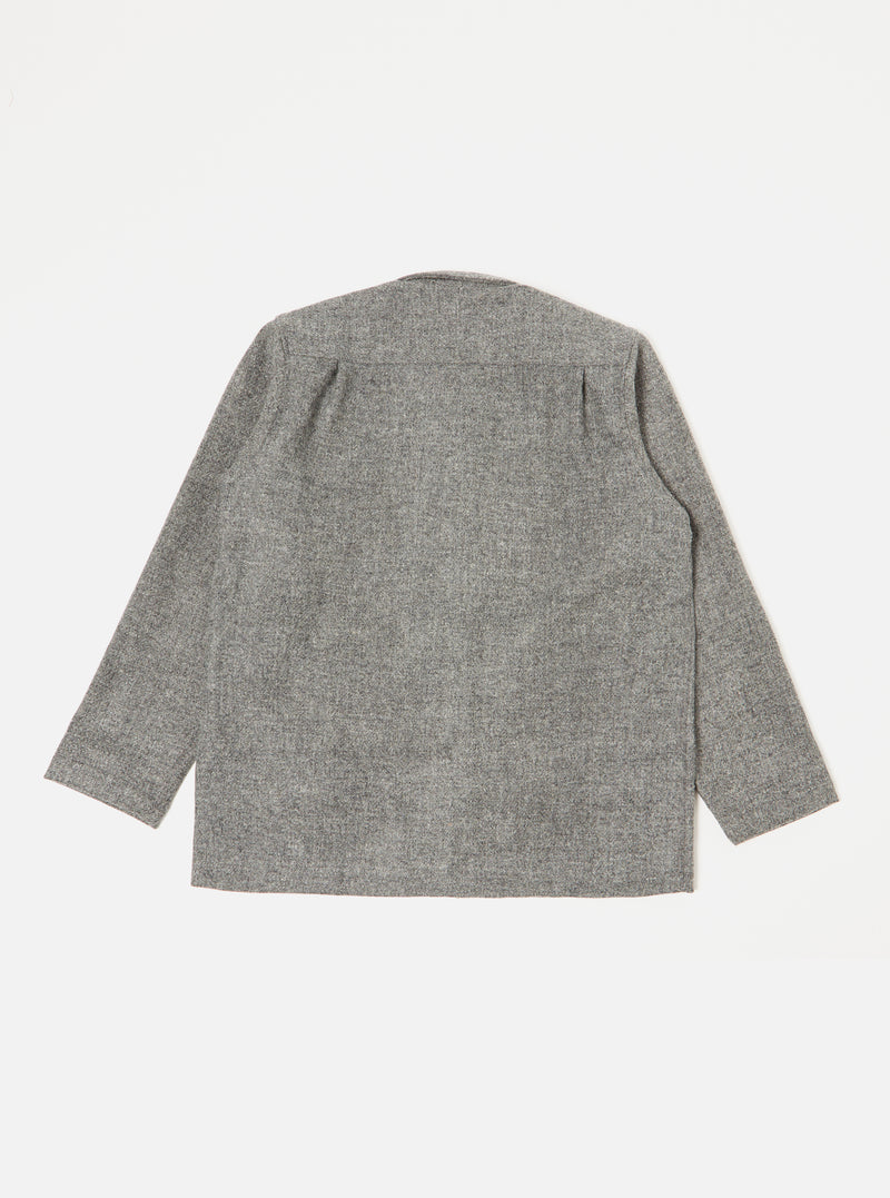 Universal Works Easy Jacket in Grey Harris Tweed