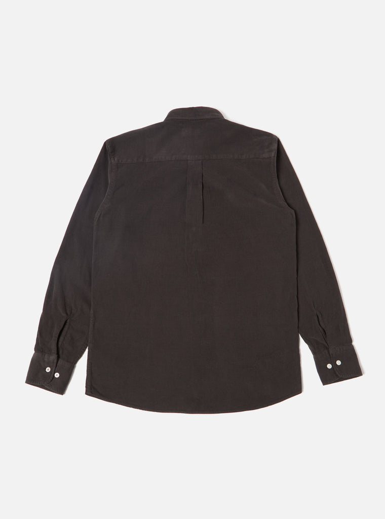 Universal Works Daybrook Shirt in Licorice Super Fine Cord