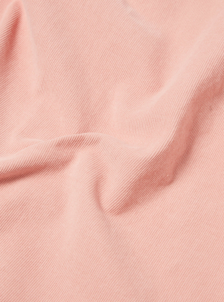 Universal Works Daybrook Shirt in Pink Super Fine Cord