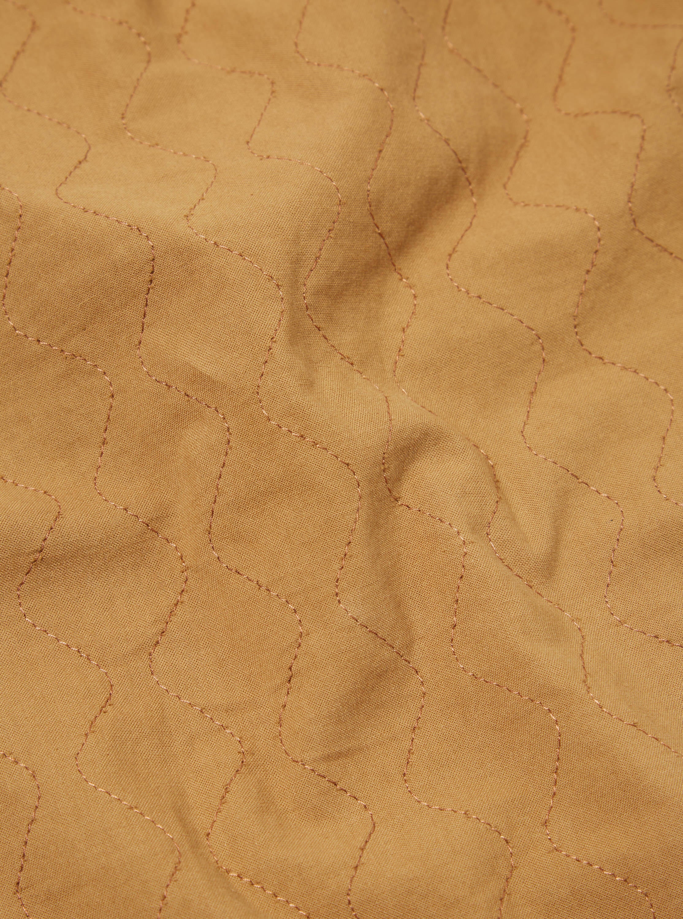 Universal Works Quilted Oxford Pant in Cumin Cotton